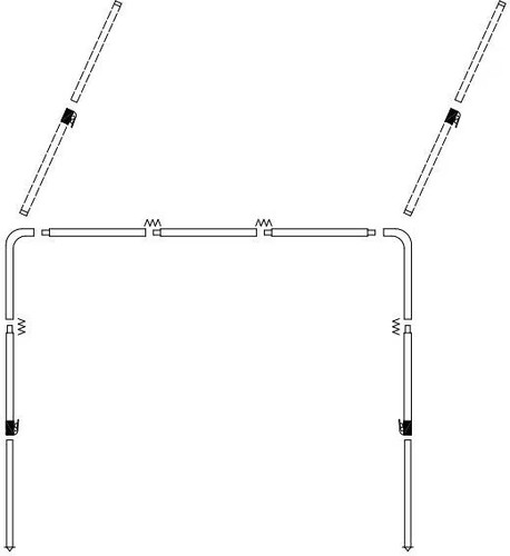 Dorema stahlgestänge für - dorema,