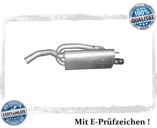 Endschalldämpfer für fiat - endschalldämpfer,