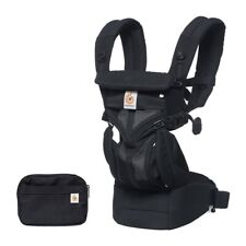 ERGOBABY OMNI 360 NEU Babytrage Schwarz COOL AIR MESH Onyx Black 4 Trageposition