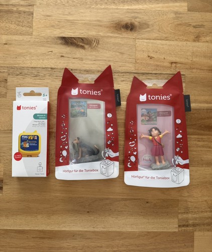 Tonies 3er set - set, fünf