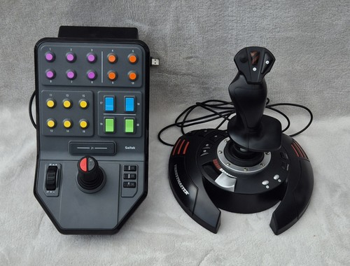 Thrustmaster flight stick - flight, +