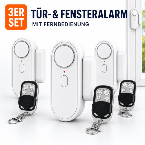 3er set türalarm fensteralarm - set,