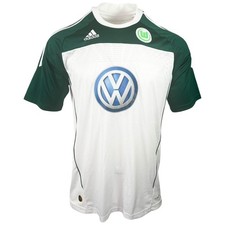 Adidas VFL Wolfsburg Trikot Home Vintage Wölfe Saison 2010/2011 XL Weiß