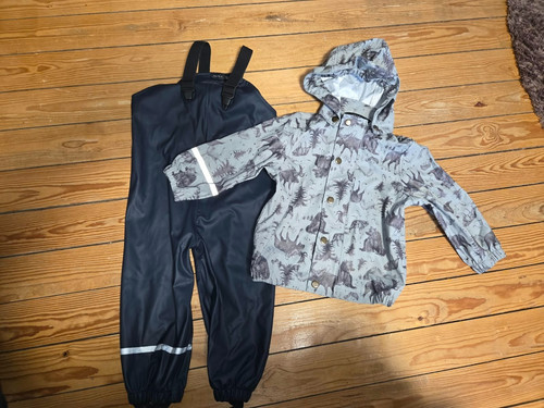 Matschhose und matschjacke - matschhose,