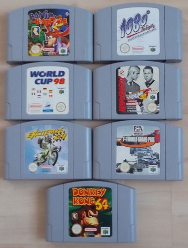 Konvolut n64 spiele - n64, (nur