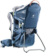 Deuter Kid Comfort Active Kindertrage Kraxe Wandern Outdoor Unisex blau NEU