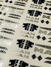 10tlg MAN Chrom Black Set 1:14