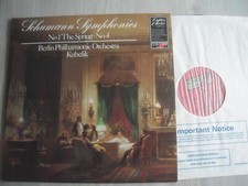 LP Klassik Schumann Symphonien