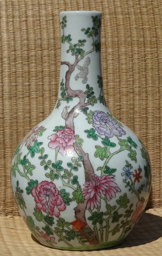 Seltenes porzellan vase aus - porzellan,
