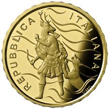 Goldmünze Diana & Actaeon-Brunnen 2023 - Italien - im Etui - 3 gr PP