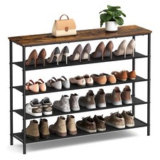 VASAGLE Schuhregal mit 4/5