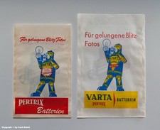 2 x Tüten PERTRIX + VARTA