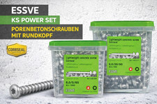 ESSVE Porenbetonschraube 8mm