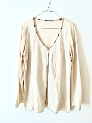 Weste weiß beige apostrophe - weiß/beige,