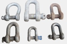 6x große Schäkel hochfest WLL 12 -  35 to Ankerschäkel Anschlagmittel