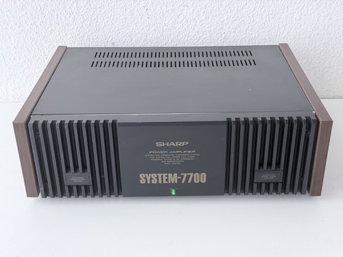 Sharp system 7700 - sharp, endstufe