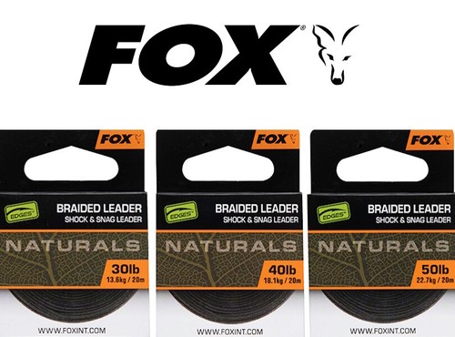 Fox edges naturals braided - fox,