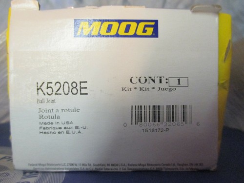Moog k5208e ball joint - moog,