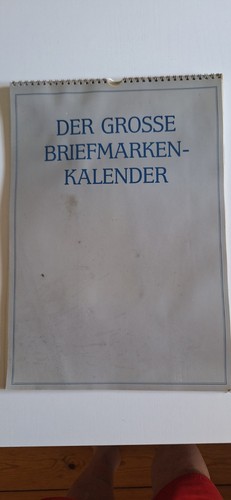 Briefmarkenkalender kalender - briefmarkenkalender,
