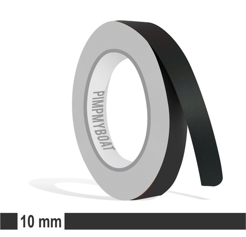 Zierstreifen 10mm matt schwarz - zierstreifen,