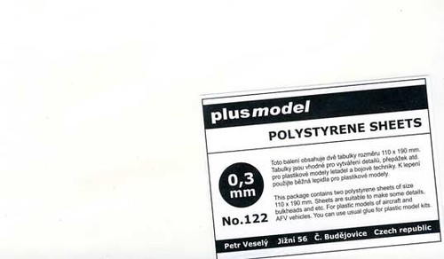 Plus model plastik platten - model,
