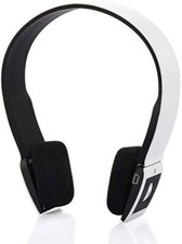 NEU Classic Stile Bluetooth Kopfhörer Schnurlos Head Set Weisse Over Ear 