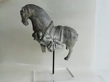 Pferd Beton Antik Optik Figur Statue Deko 35cm Objekt torso skulptur