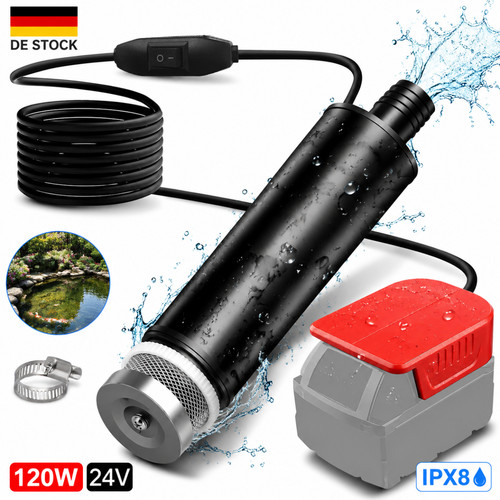 Kabellose tauchpumpe tragbare - tauchpumpe,