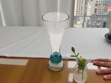 LUXUS Designer Künstler Blumenvase Vase Trichtervase H 30 -  D Ø 12,5cm