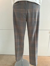 H & M   Hose   Gr. 38/40 - M/L   Grün/Beige/Schwarz    Karo   NEUwertig!