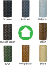 Polyrattan-Sichtschutzstreifen