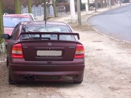 Heckspoiler für opel astra - heckspoiler,