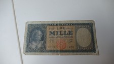 1000 Lire Schein Italien 1947 L382 Geldschein Mille Lire