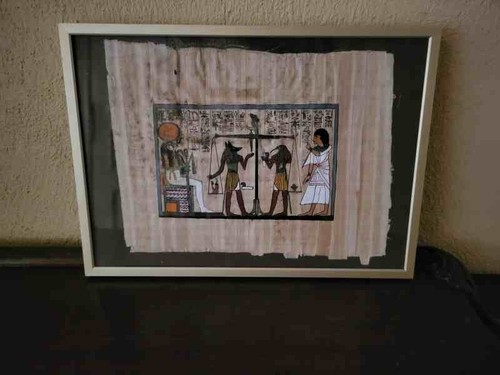 ägyptisches papyrus bild mit - papyrus,