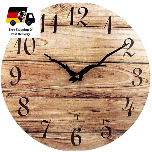 Rahmenlose wanduhr 30cm - rahmenlose,
