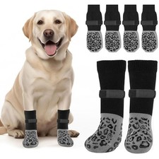 4PCS Anti-Rutsch Hundesocken