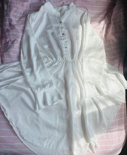 Weißes elegantes kleid neu - weißes,