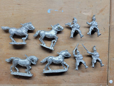 Front Rank Napoleonic French Carabiniers, 28mm, 4 Berittene, Zinn