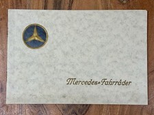 Mercedes-Fahrradwerke G.m.b.H. Katalog 1924 Original Berlin-Marienfelde Oldtimer