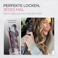 ?️ TYMO CurlPro Automatischer Lockenstab 25 mm, Metallic Grau