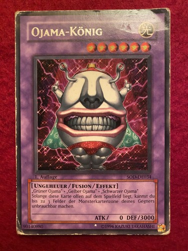 Ojama könig - yu-gi-oh!, ojama-kÖnig
