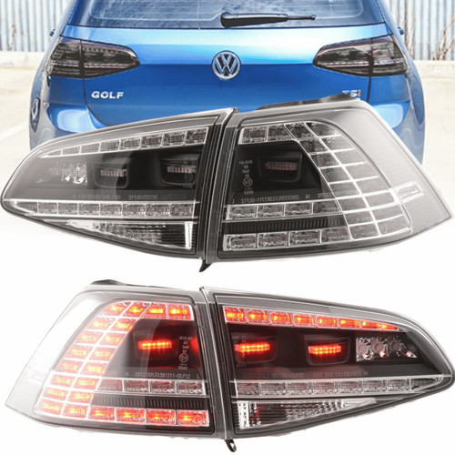 Led rückleuchten set schwarz - led,