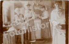 orig. Foto 1916 Hausmädchen
