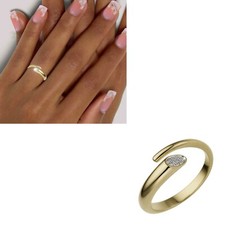 Damen ring 585 gold - 585, gelbgold