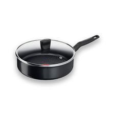 Tefal C26732 Start'Easy Schmorpfanne Pfanne mit Decke 24 cm alle Herdarten