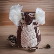 Zauberhafte Eule aus Gobelin