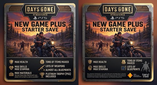 Ps5 days gone remastered - remastered,
