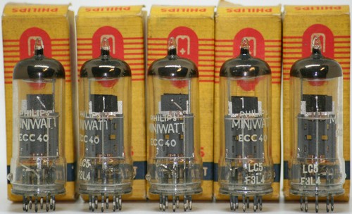 Ecc40 philips nos röhre nib - ecc40,