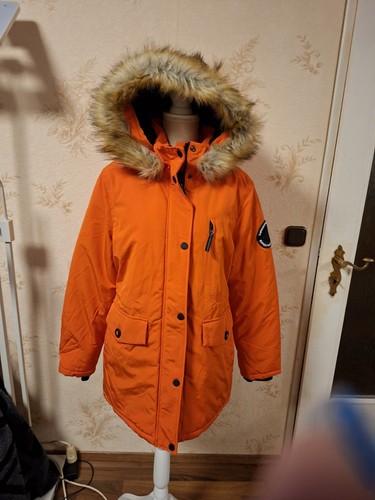 Damen winterparka orange von - damen,