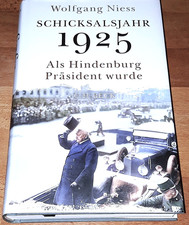 Schicksalsjahr 1925 - Als